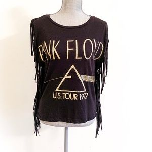 Pink Floyd Fringe Top